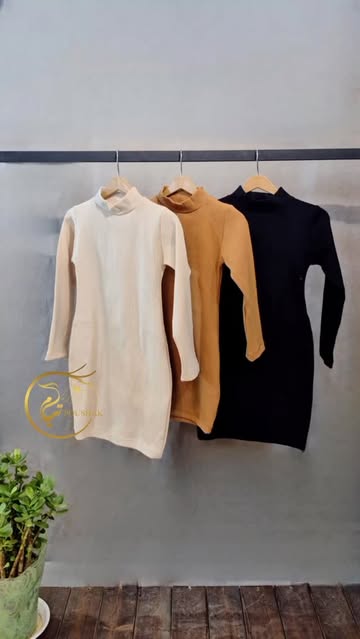 پیراهن کبریتی میله ای مشکی