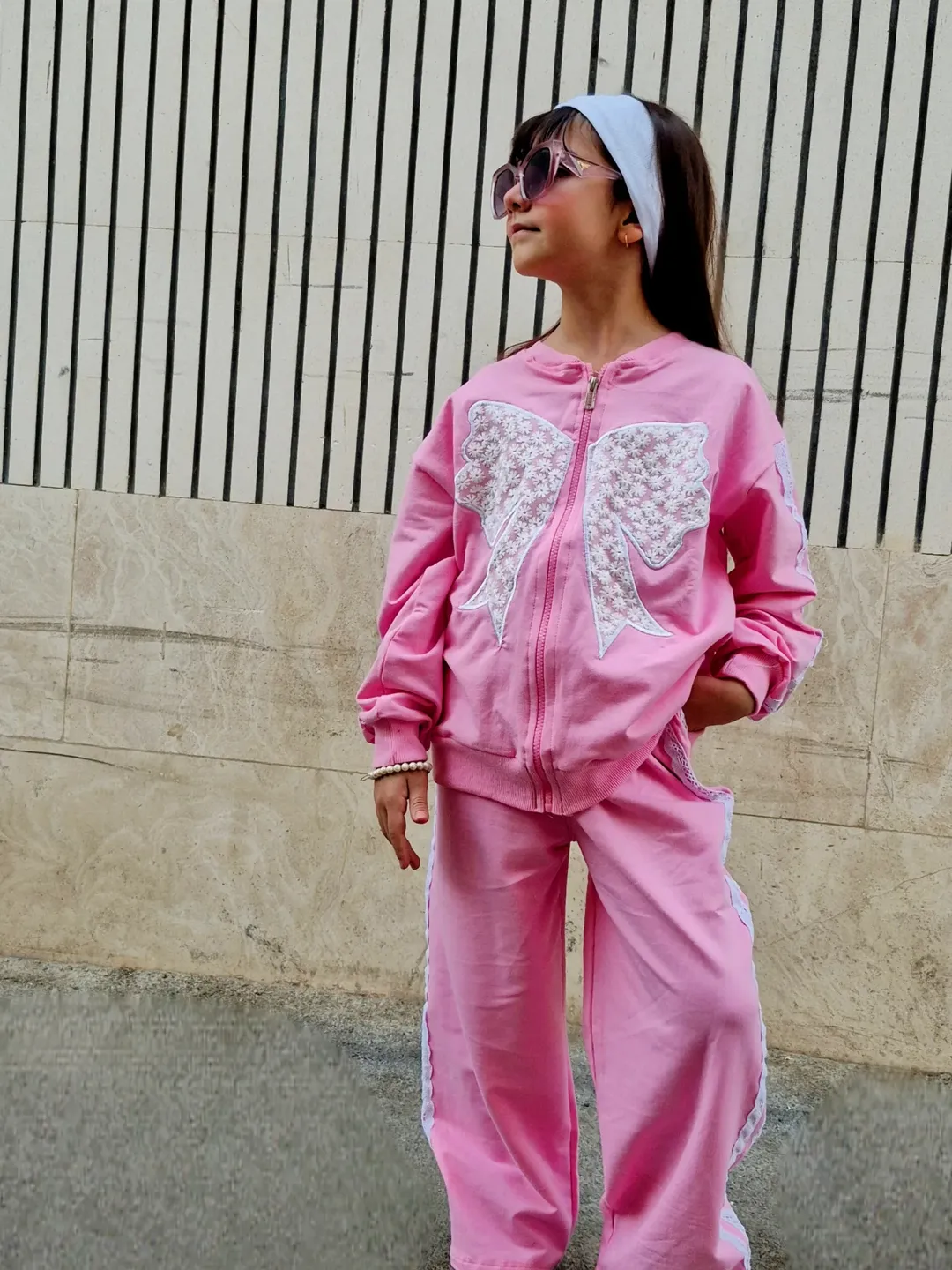 ست دخترانه گلدوزی